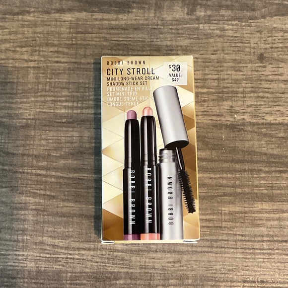 Bobbi Brown Mini Long-Wear Cream Shadow Stick Trio - Picture 1 of 8